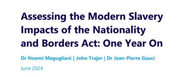 Assessing the Impacts of the Nationality and Borders Act: One Year On supporting image